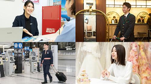 様々な業界で働く卒業生たち